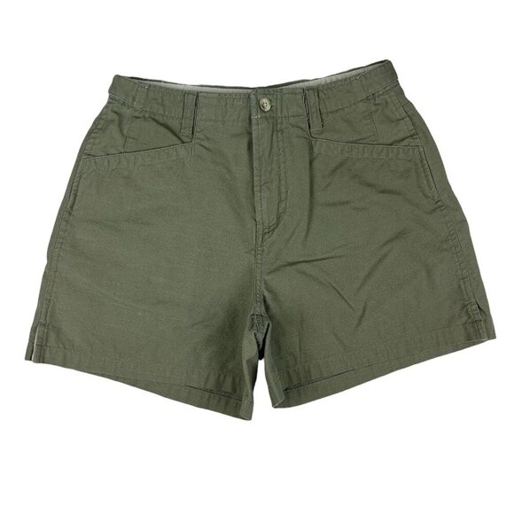 Columbia Olive Casual Active Chino Shorts Womens Size 6 (D10083) - Picture 2 of 7